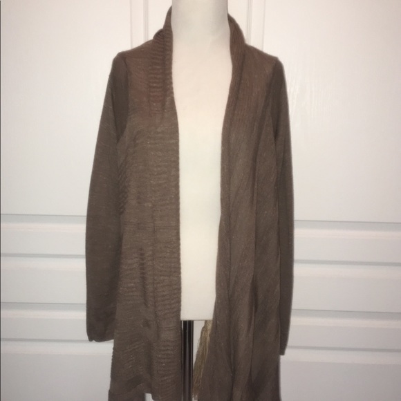 Anthropologie Moth Brown Cardi Sweater Sz M - Picture 3 of 5
